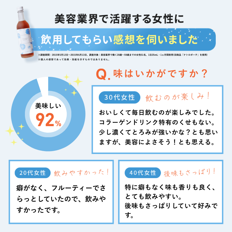 ナトロボーテ コラーゲン 2本セット